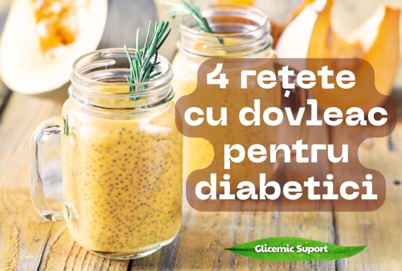 4 retete cu dovleac pentru diabetici