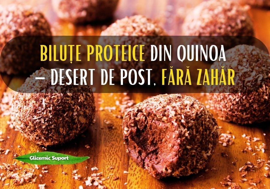 Bilute proteice din quinoa - fara zahar