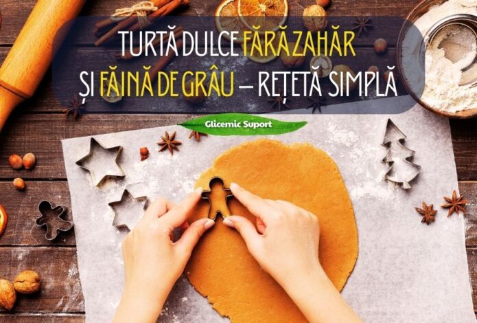 Turta dulce fara zahar si faina - diabet, keto