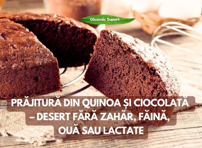 Prajitura din quinoa si ciocolata