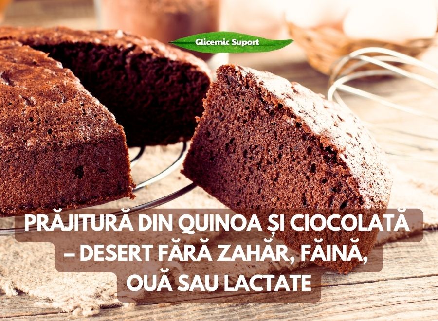 Prajitura din quinoa si ciocolata