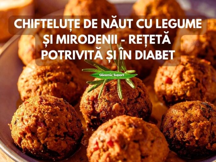 Chiftelute din naut cu legume si mirodenii