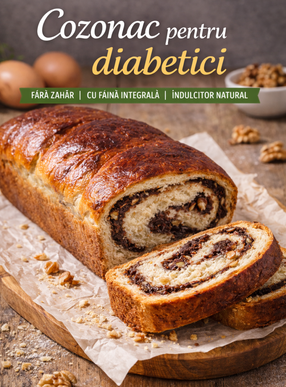 Cozonac pentru diabetici - reteta de casa