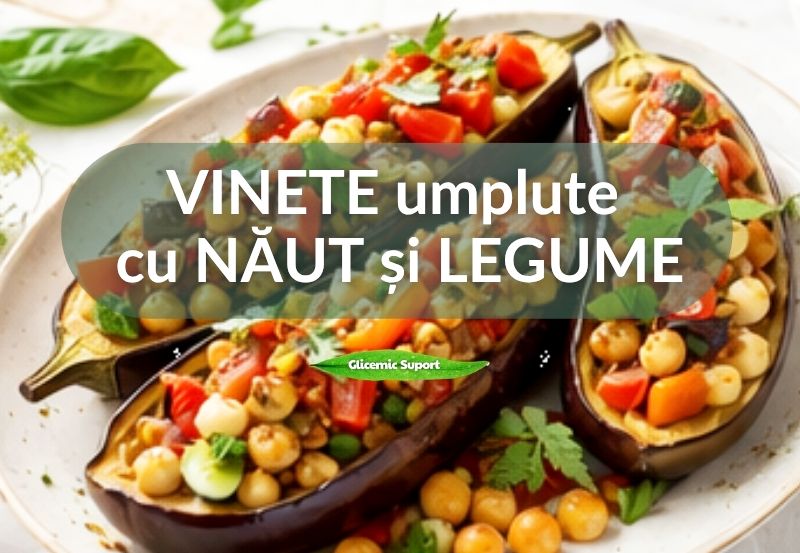 Vinete umplute cu naut si legume