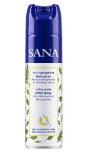 Spray picioare antiperspirant