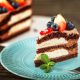 Tort cu crema de iaurt si fructe de padure - reteta diabet